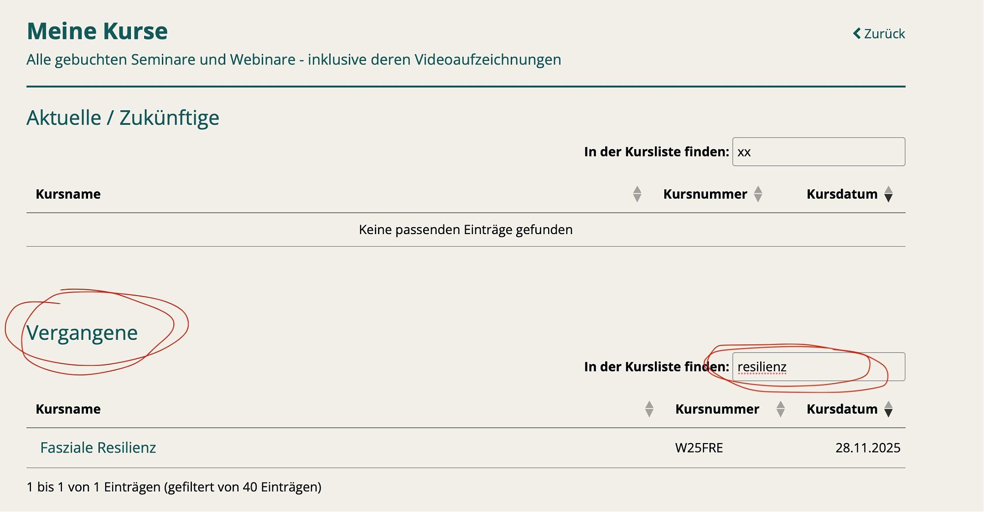 Bild Nr.3 zum Thema: Wo finde ich die Video-Aufzeichnungen?